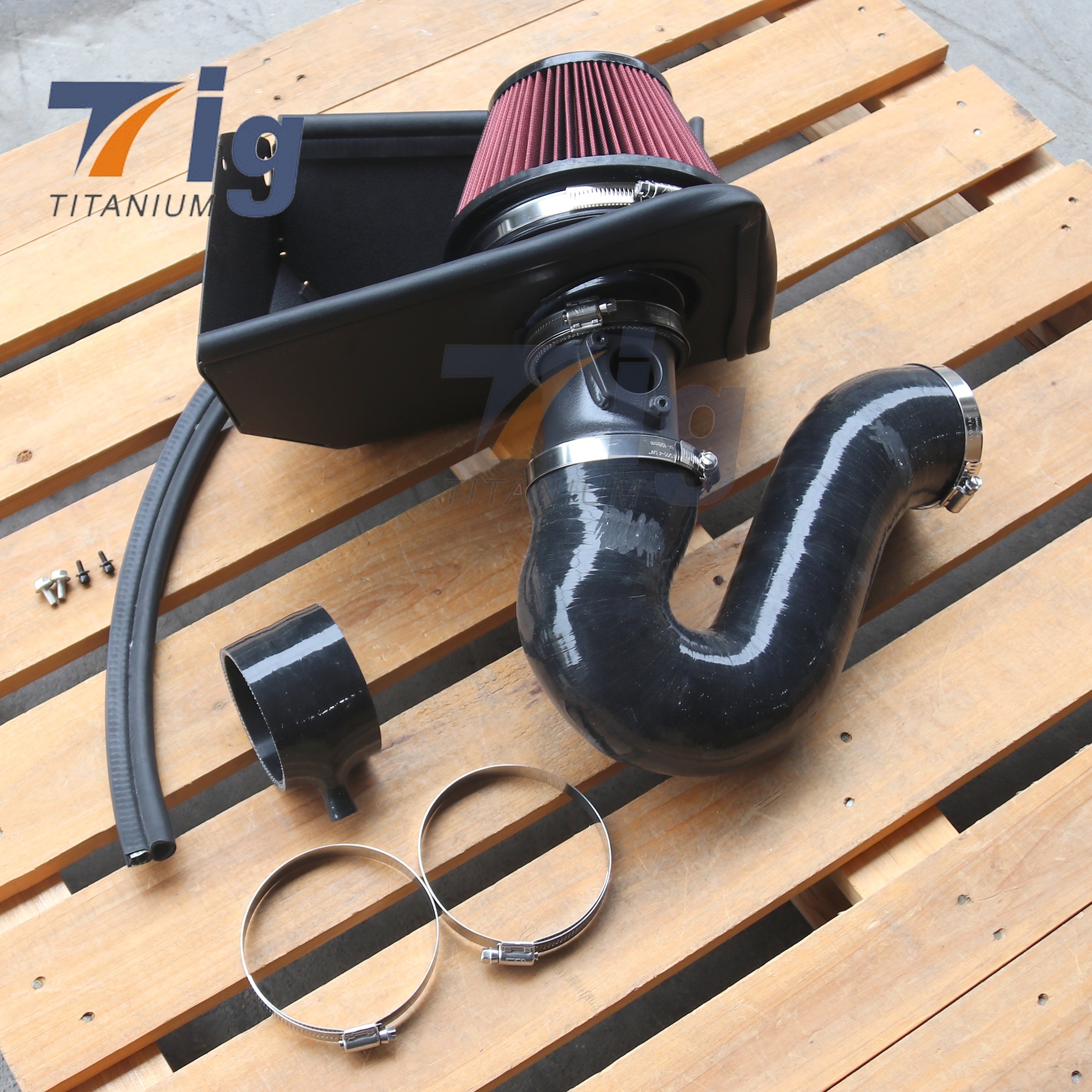 Cold Air Intake System For 2022-2026 Honda Civic Type-R FL5 Silicone Pipe With Heat Shield