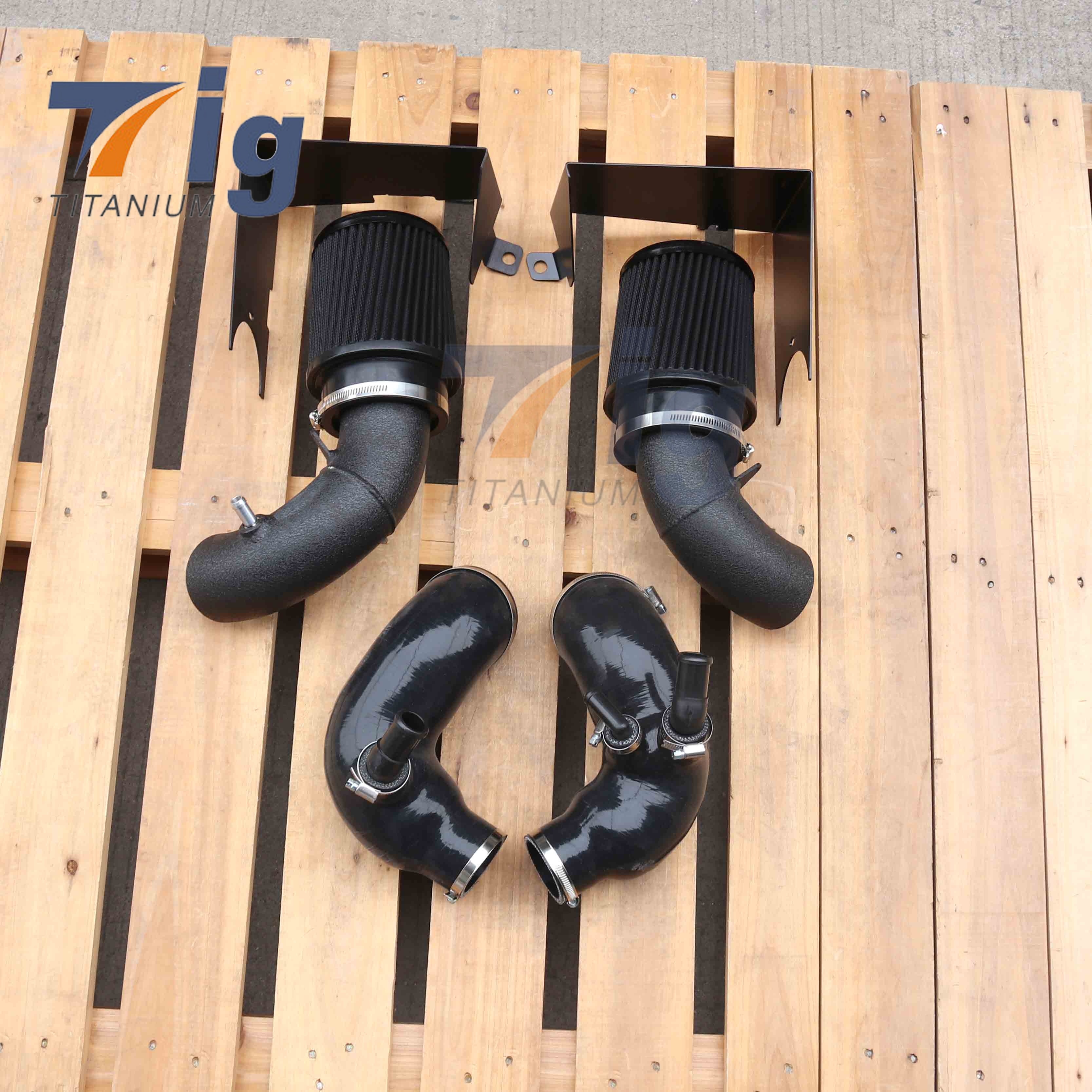 Dual Performance Cold Air Intake Kit For Kia Stinger Genesis G70 3.3L V6 Twin Turbo