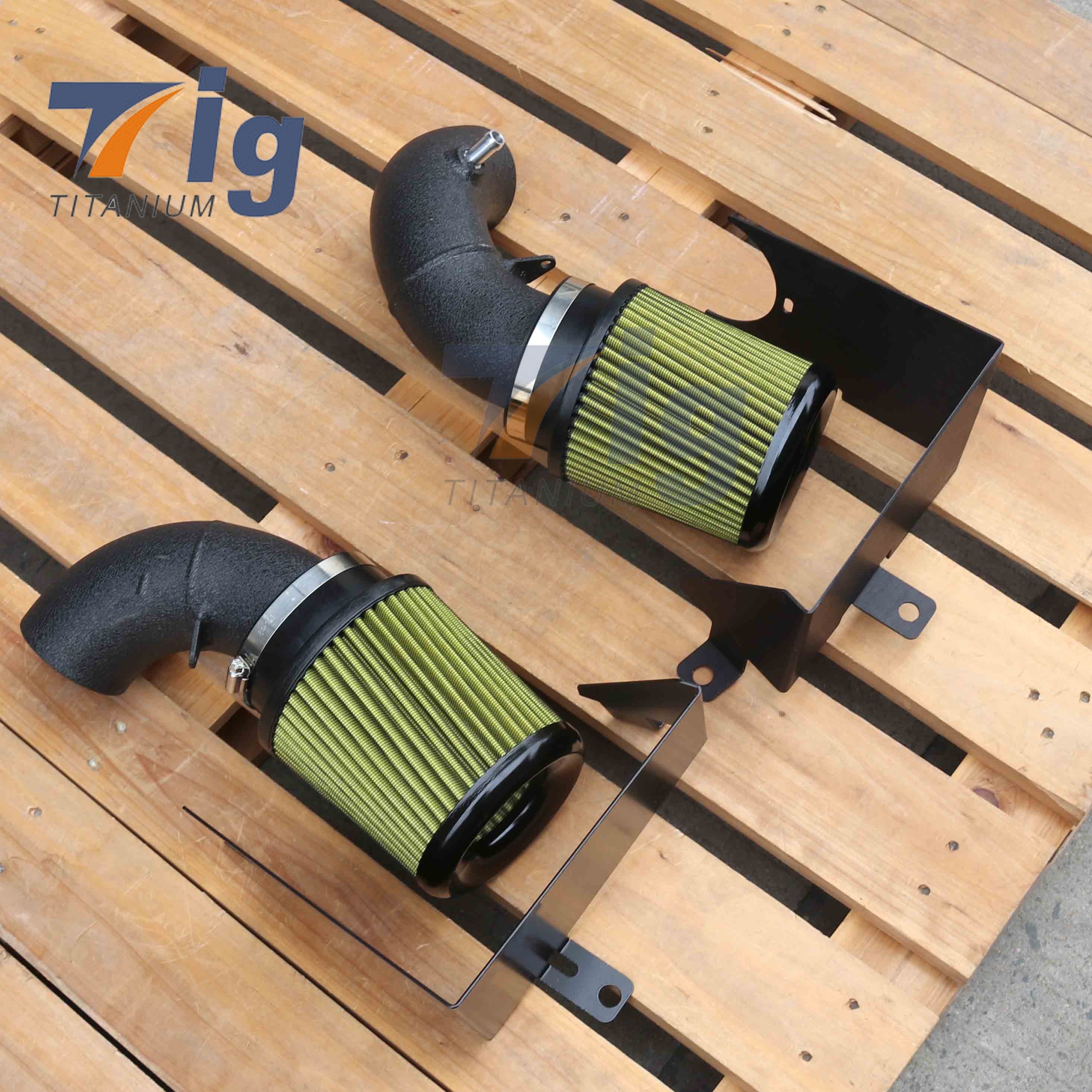 Dual Performance Cold Air Intake Kit For Kia Stinger Genesis G70 3.3L V6 Twin Turbo