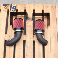 Dual Performance Cold Air Intake Kit For Kia Stinger Genesis G70 3.3L V6 Twin Turbo