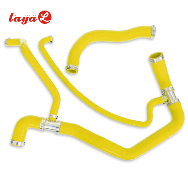 2001-2005 GM 6.6L DURAMAX PERFORMANCE SILICONE UPPER LOWER COOLANT HOSE KIT