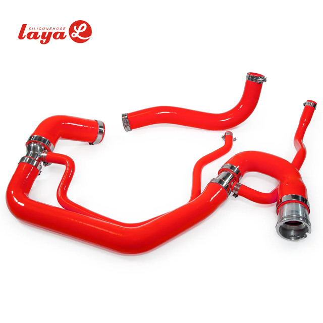 2006-2010 GM 6.6L DURAMAX PERFORMANCE SILICONE UPPER LOWER COOLANT HOSE KIT