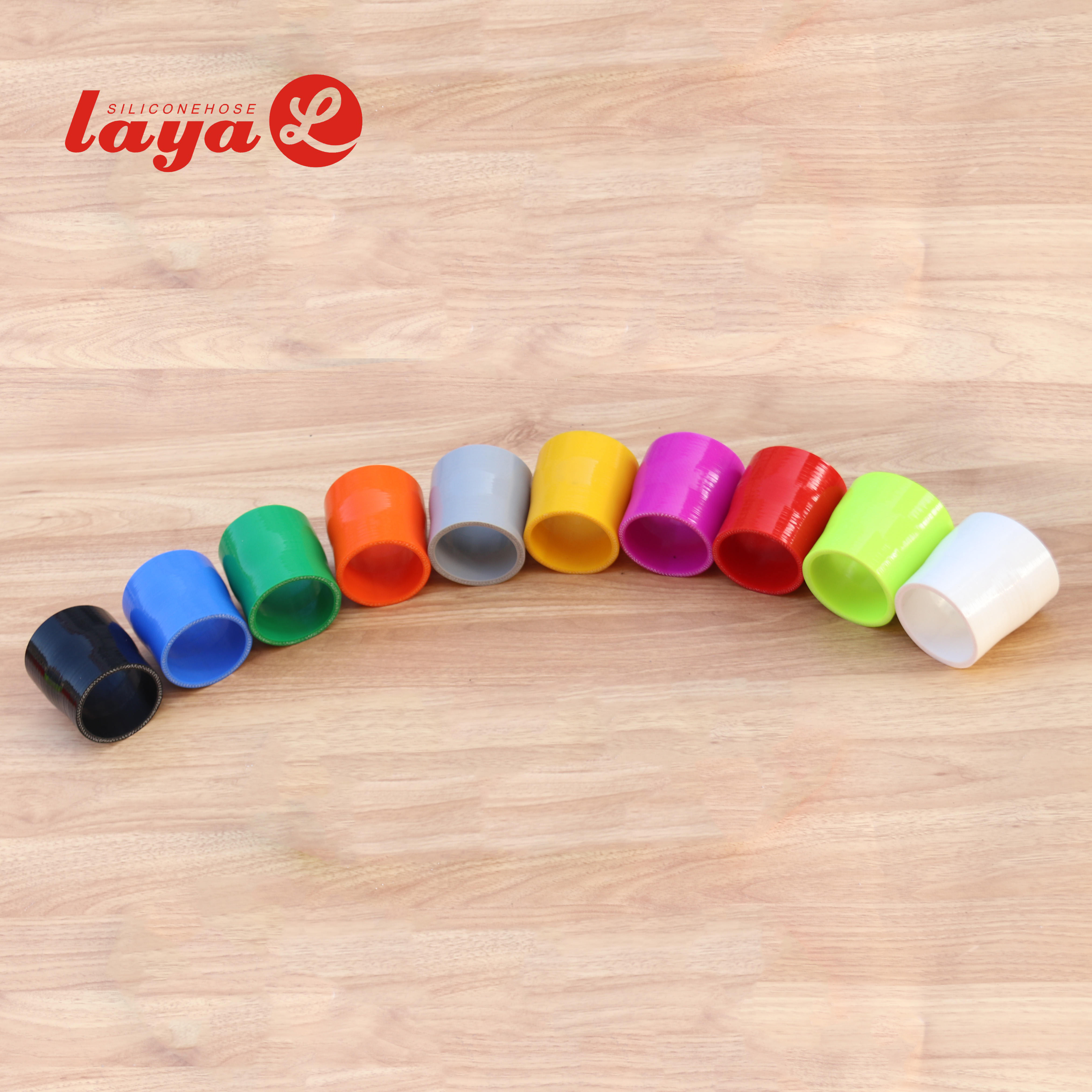51mm-63mm straight reducer Silicone Universal Intercooler Coupler Turbo silicone hose radiator pipe 4PLY