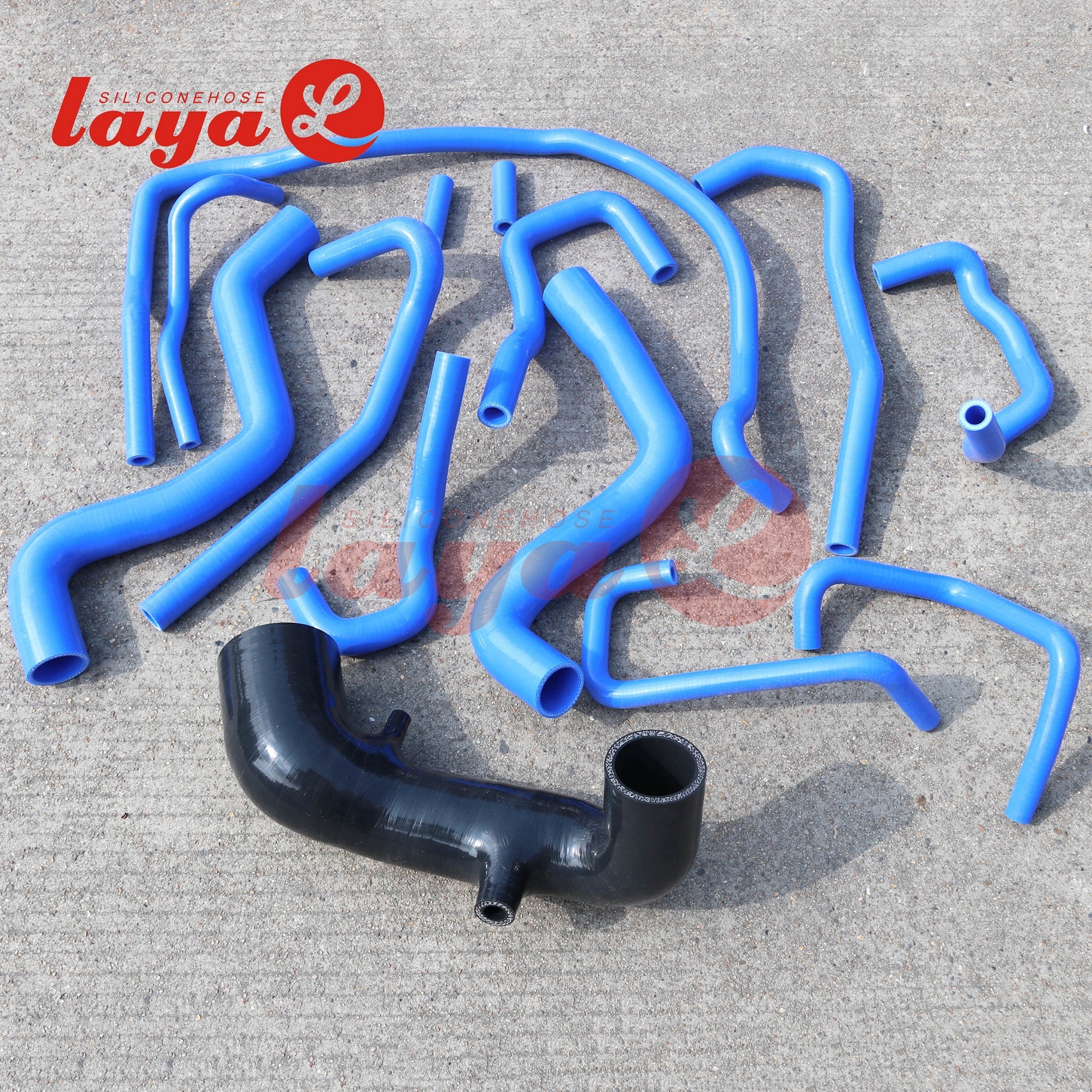 Coolant pipe zd30 heater hose kit For Nissan Patrol Safary GR 3.0TD ZD30 Y61 Silicone Radiator Hose kit