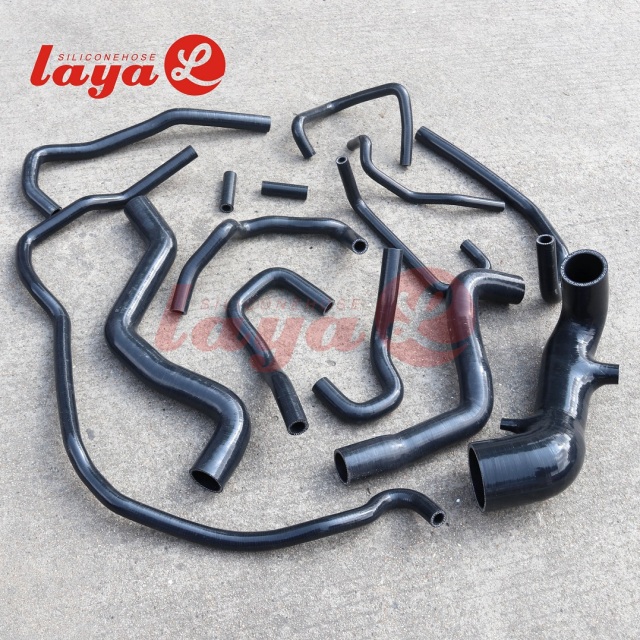 Coolant pipe zd30 heater hose kit For Nissan Patrol Safary GR 3.0TD ZD30 Y61 Silicone Radiator Hose kit