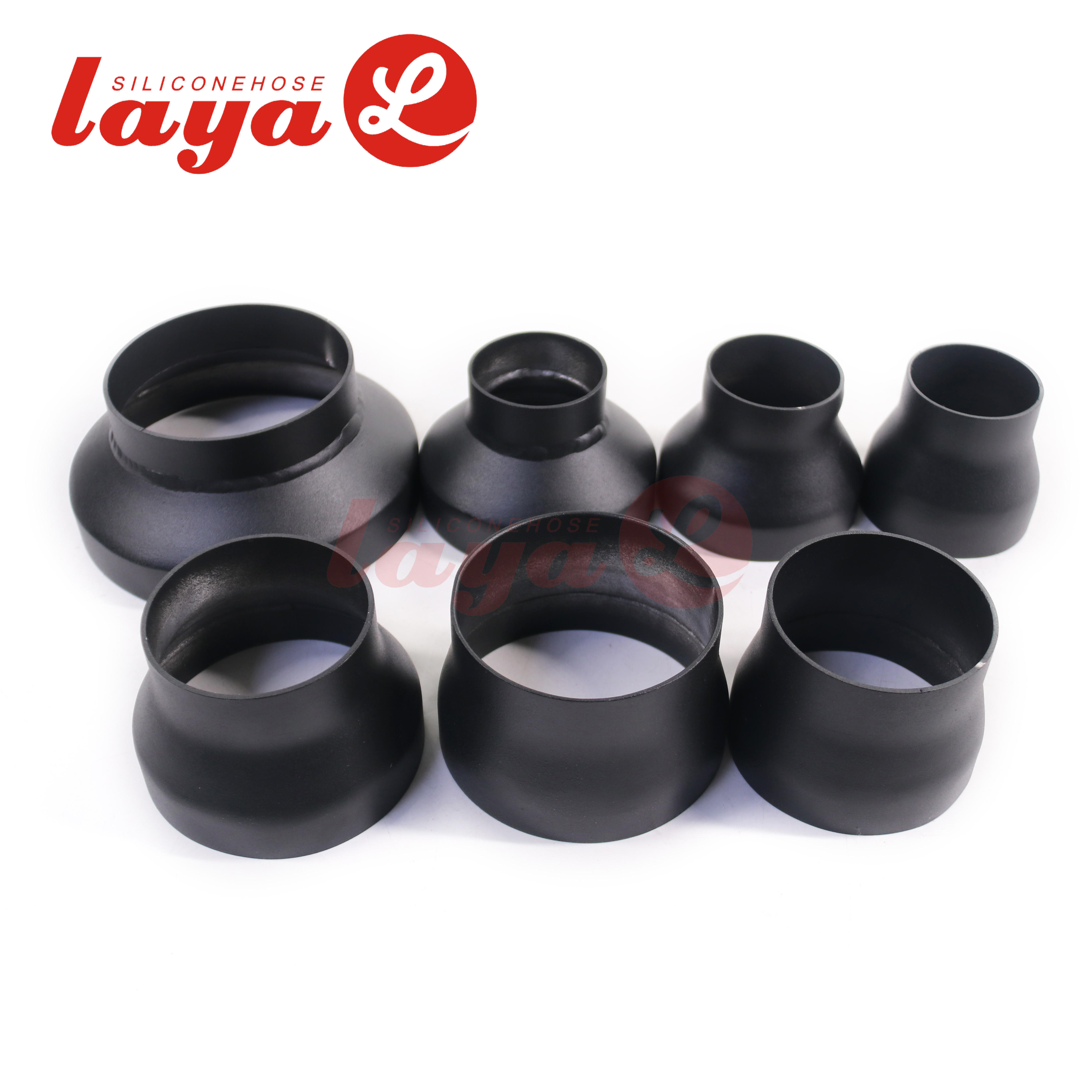 4"-6" O.D Universal aluminum reducer tube 1.8mm Thickness 2.5" Length