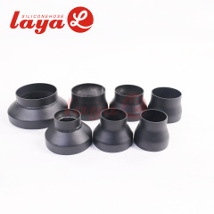3.5"-4" O.D Universal aluminum reducer tube 1.8mm Thickness 2.5" Length