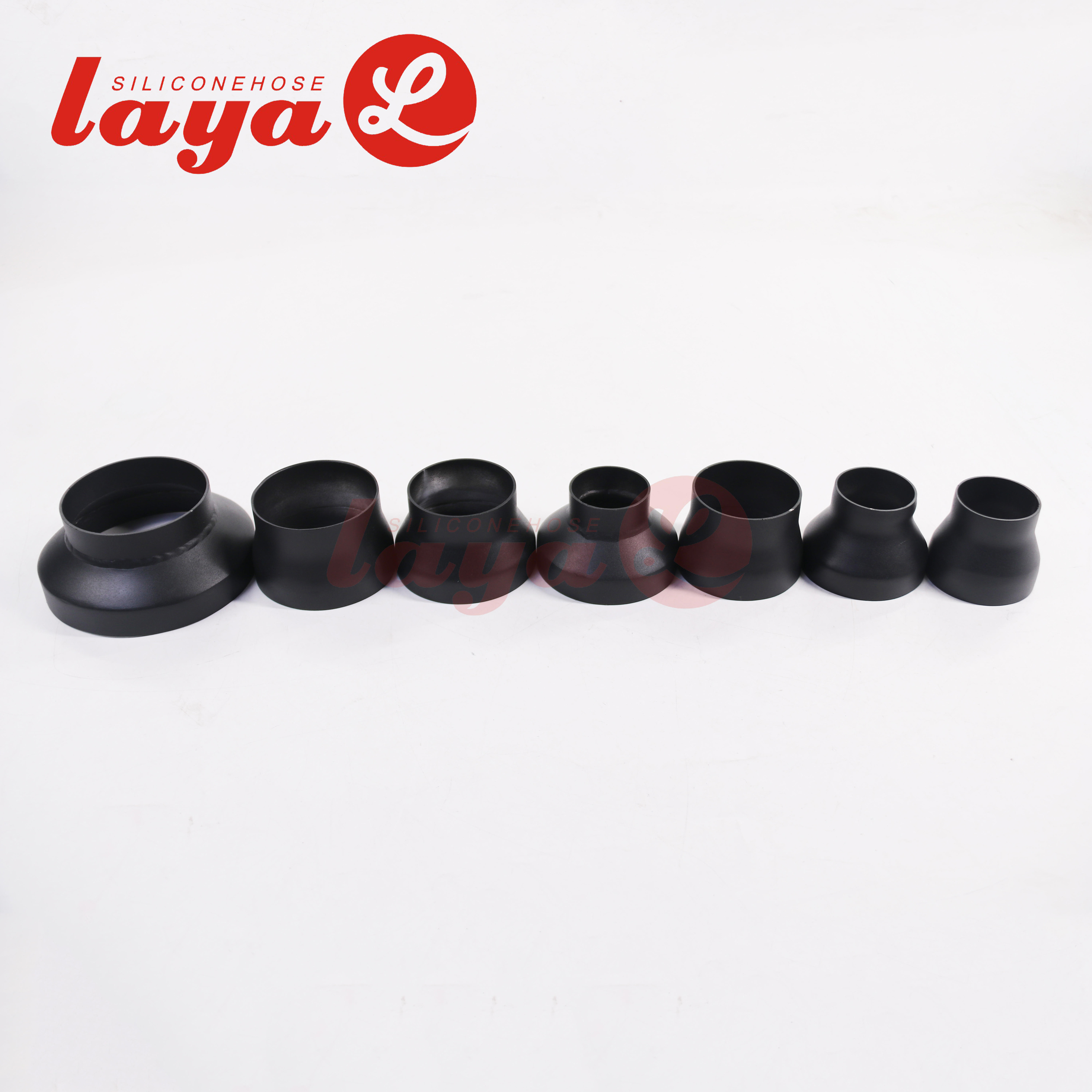 3"-3.5" O.D Universal aluminum reducer tube 1.8mm Thickness 2.5" Length