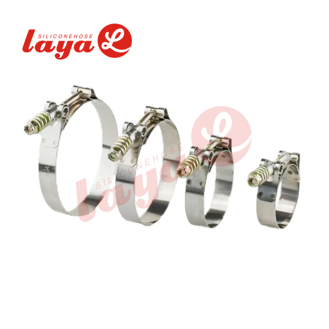 304 Stainless steel T Bolt HEAVY DUTY Constant Tension hose clamps ,19mm Band with M6 Lock