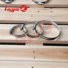 Stainless Steel 304 Sure Grip High Torque Protective Worm Gear Clamps