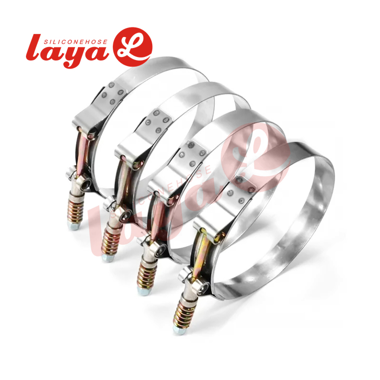 304 Stainless steel T Bolt HEAVY DUTY Constant Tension hose clamps ,19mm Band with M6 Lock