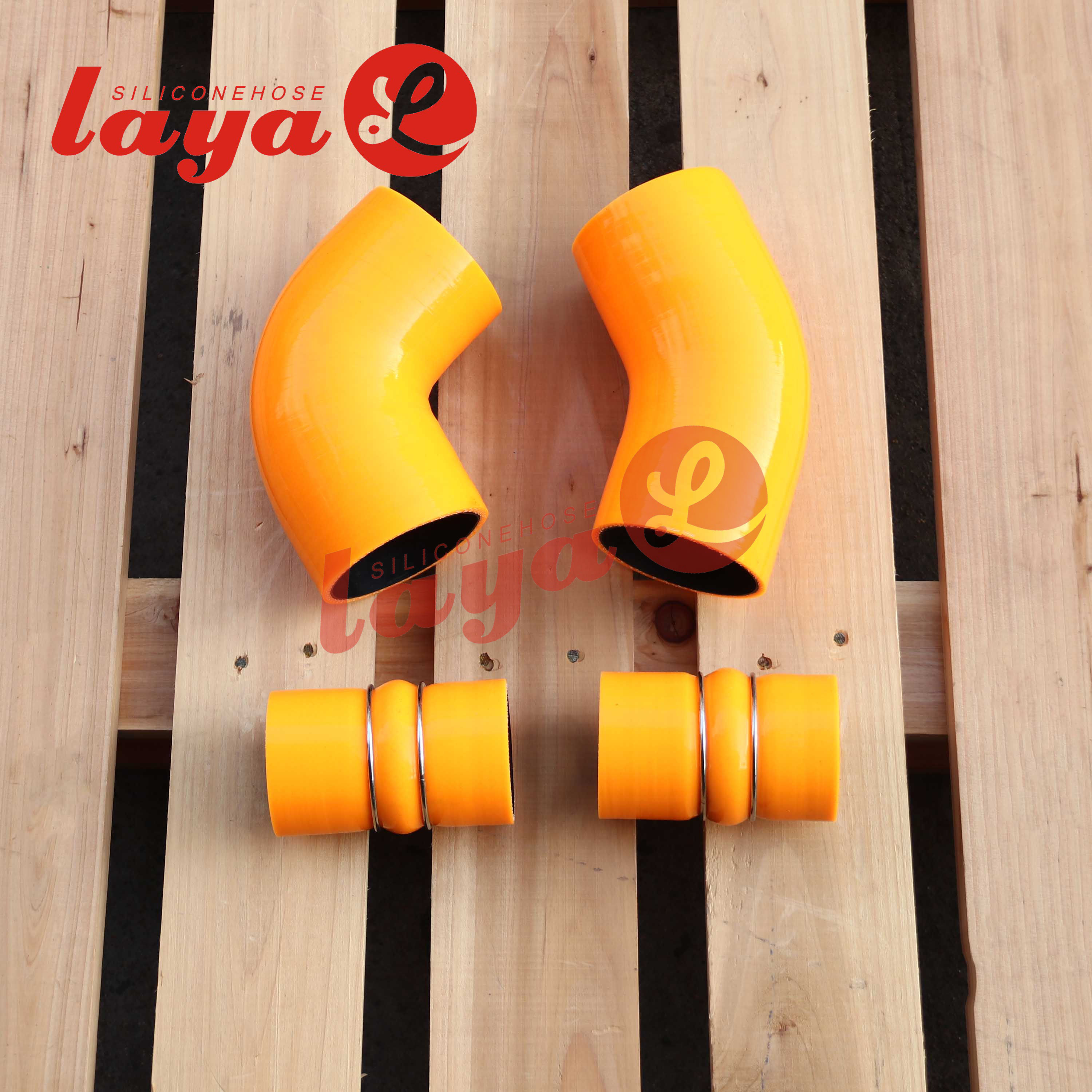 2004.5-2005 GM 6.6L LLY INTERCOOLER PIPING SILICONE HOSE KIT