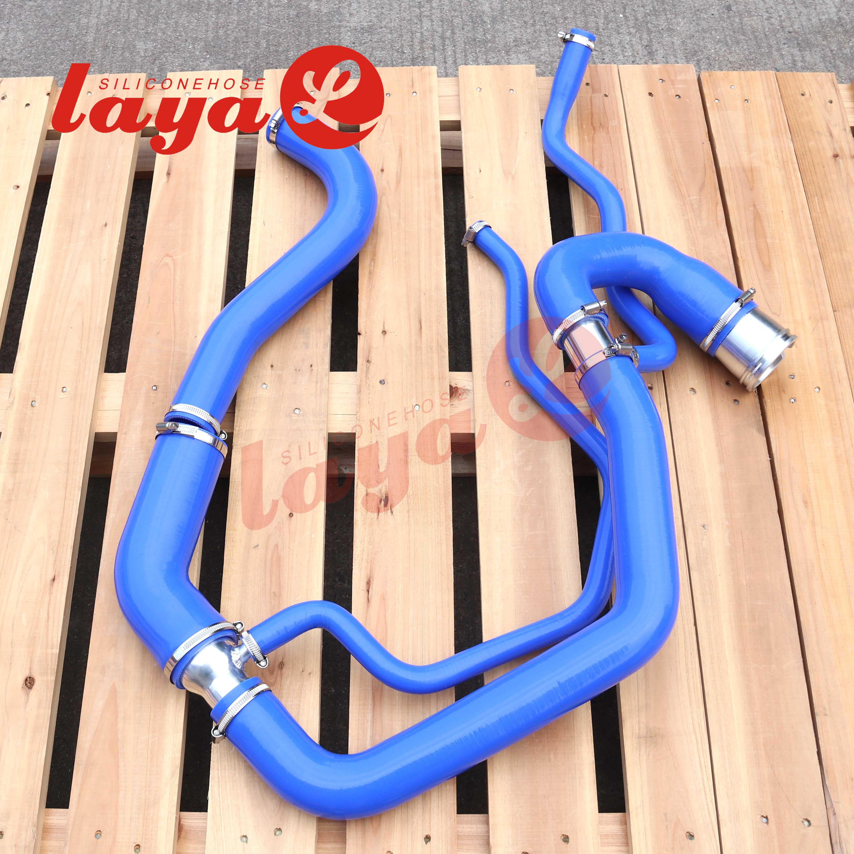 2006-2010 GM 6.6L DURAMAX PERFORMANCE SILICONE UPPER AND LOWER COOLANT HOSE KIT