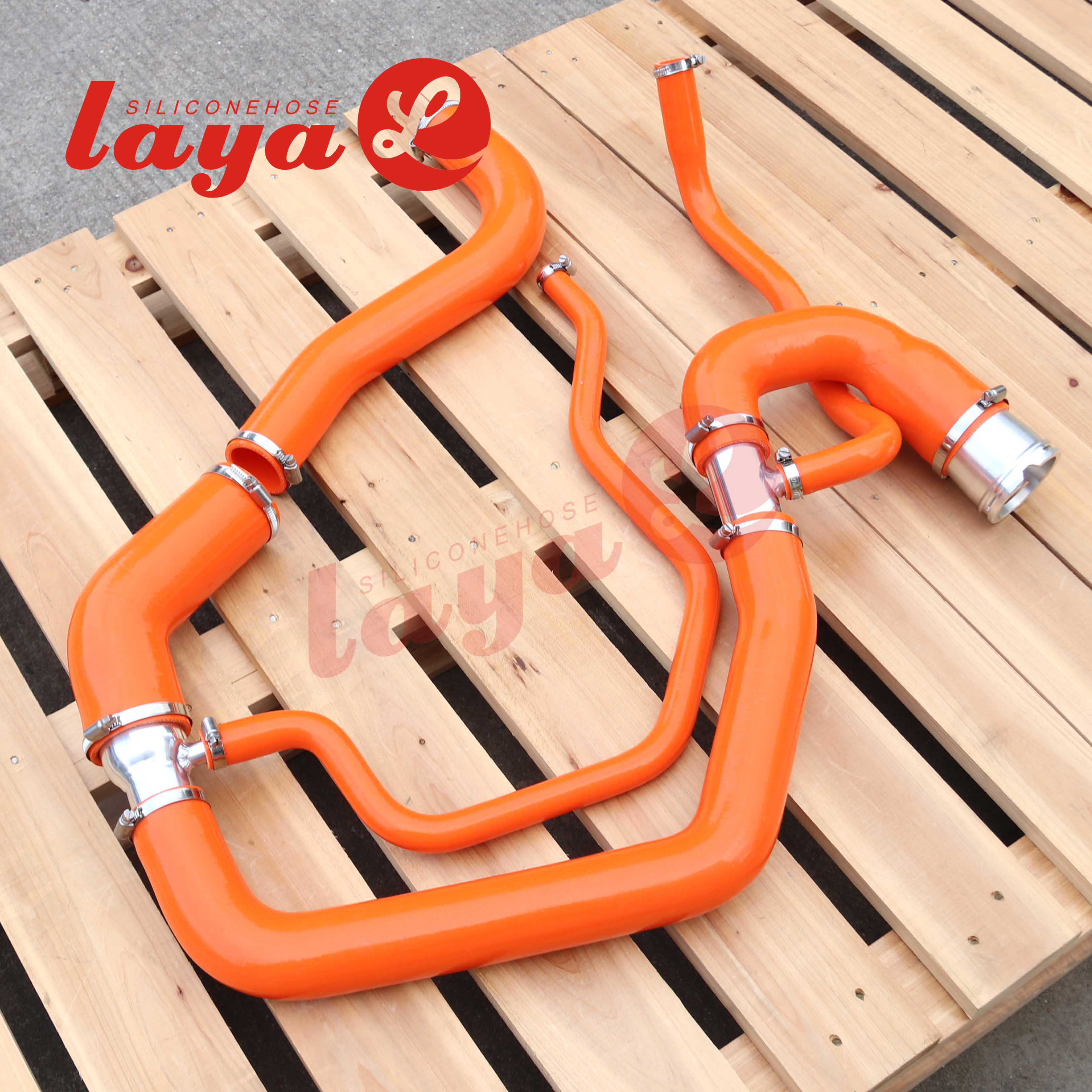 2006-2010 GM 6.6L DURAMAX PERFORMANCE SILICONE UPPER AND LOWER COOLANT HOSE KIT