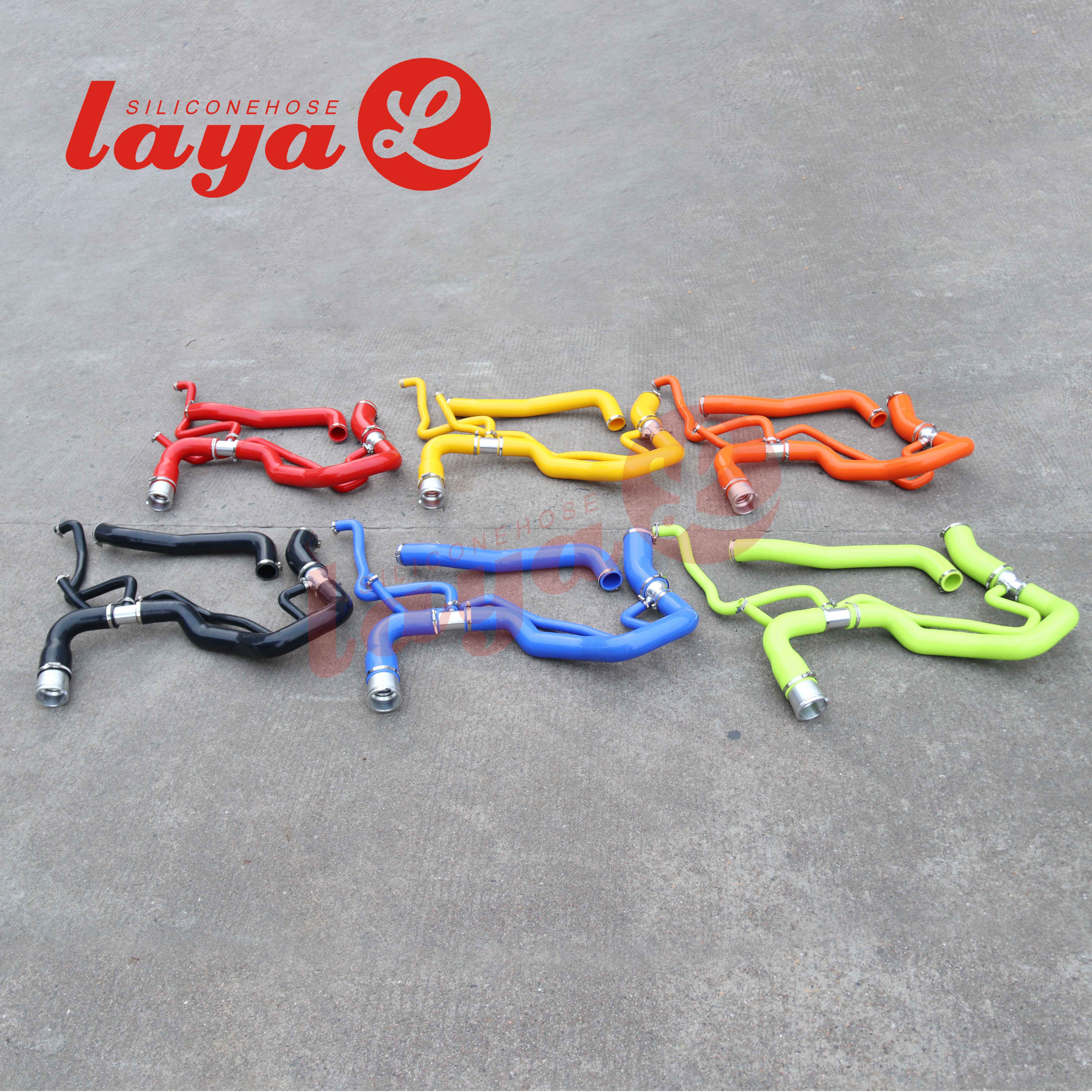 2011-2016 GM 6.6L DURAMAX PERFORMANCE SILICONE UPPER AND LOWER COOLANT HOSE KIT