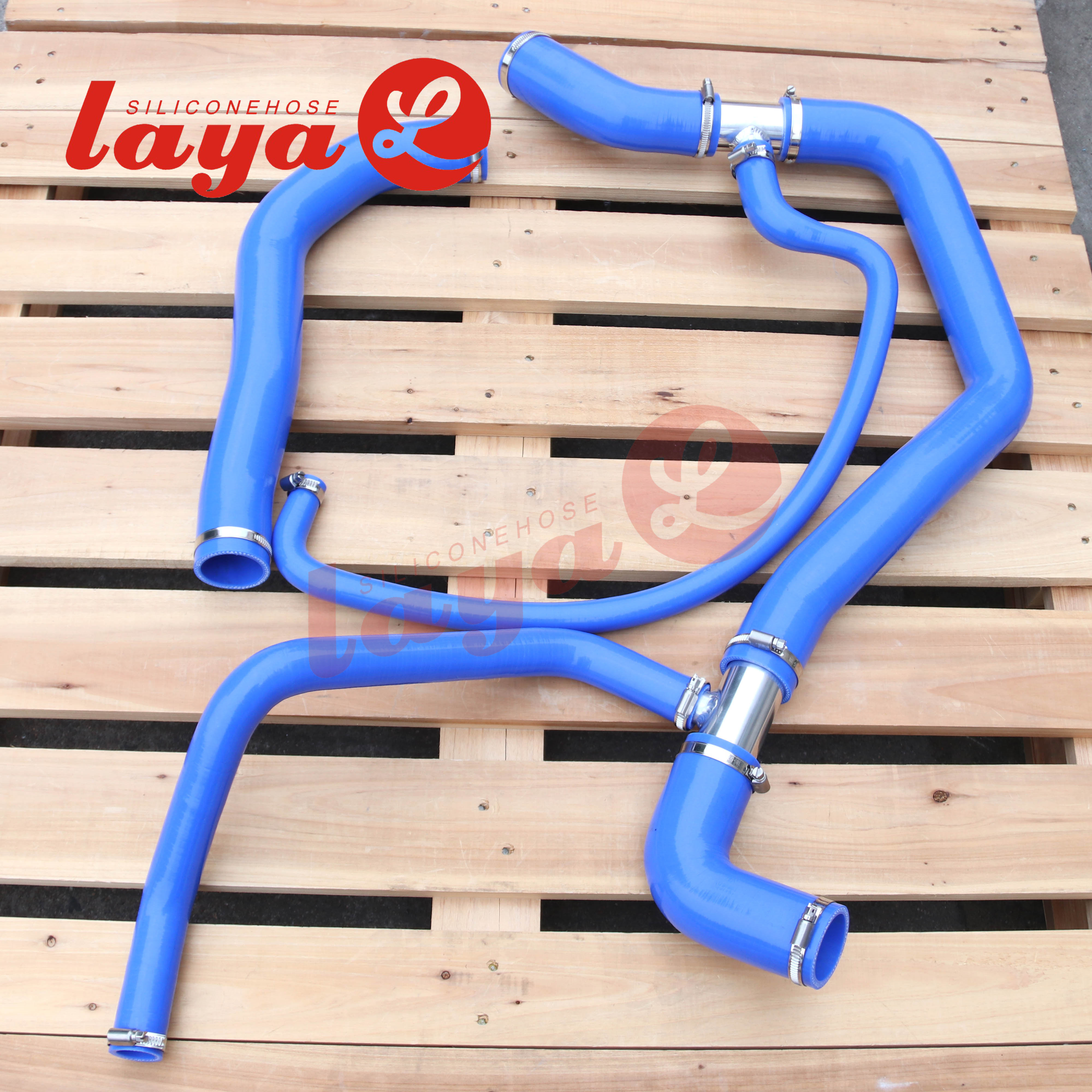 2001-2005 GM 6.6L DURAMAX PERFORMANCE SILICONE UPPER AND LOWER COOLANT HOSE KIT