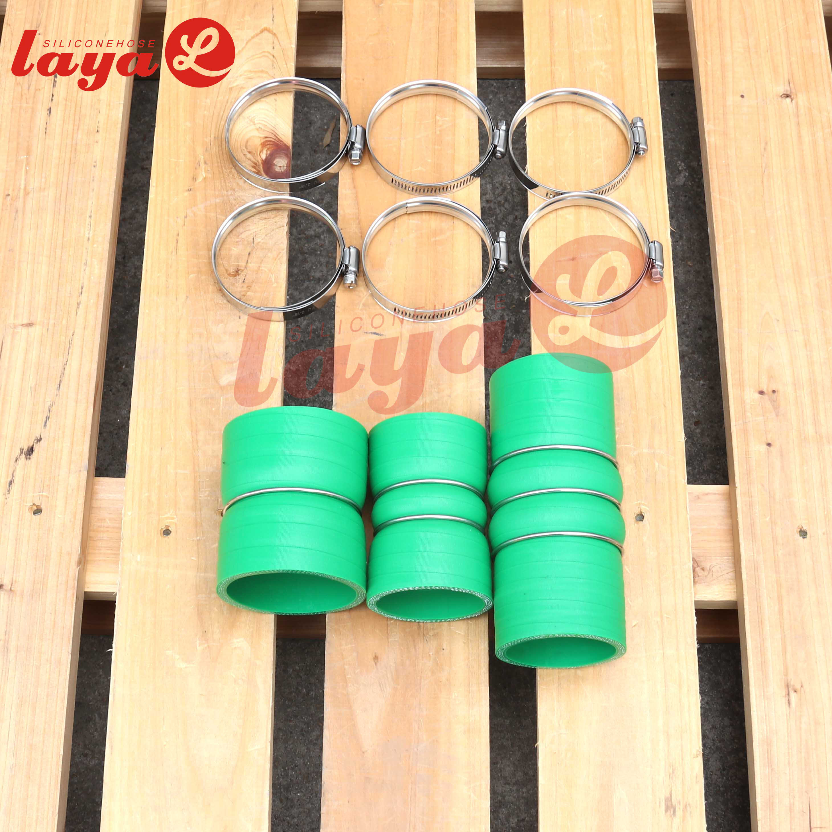 GMC 6.6L Duramax LML 5ply Silicone CAC intercooler Boot Hose Tube Kit 11-16