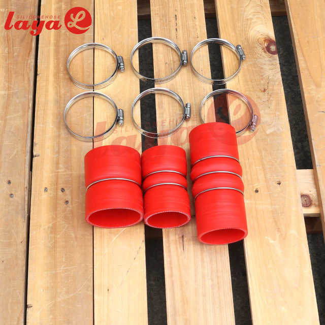 GMC 6.6L Duramax LML 5ply Silicone CAC intercooler Boot Hose Tube Kit 11-16