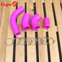 GMC 6.6L Duramax LB7 5ply Silicone CAC intercooler Boot Hose Tube Kit 02-04