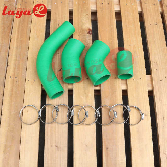 GMC 6.6L Duramax LB7 5ply Silicone CAC intercooler Boot Hose Tube Kit 02-04