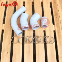 GMC 6.6L Duramax LB7 5ply Silicone CAC intercooler Boot Hose Tube Kit 02-04