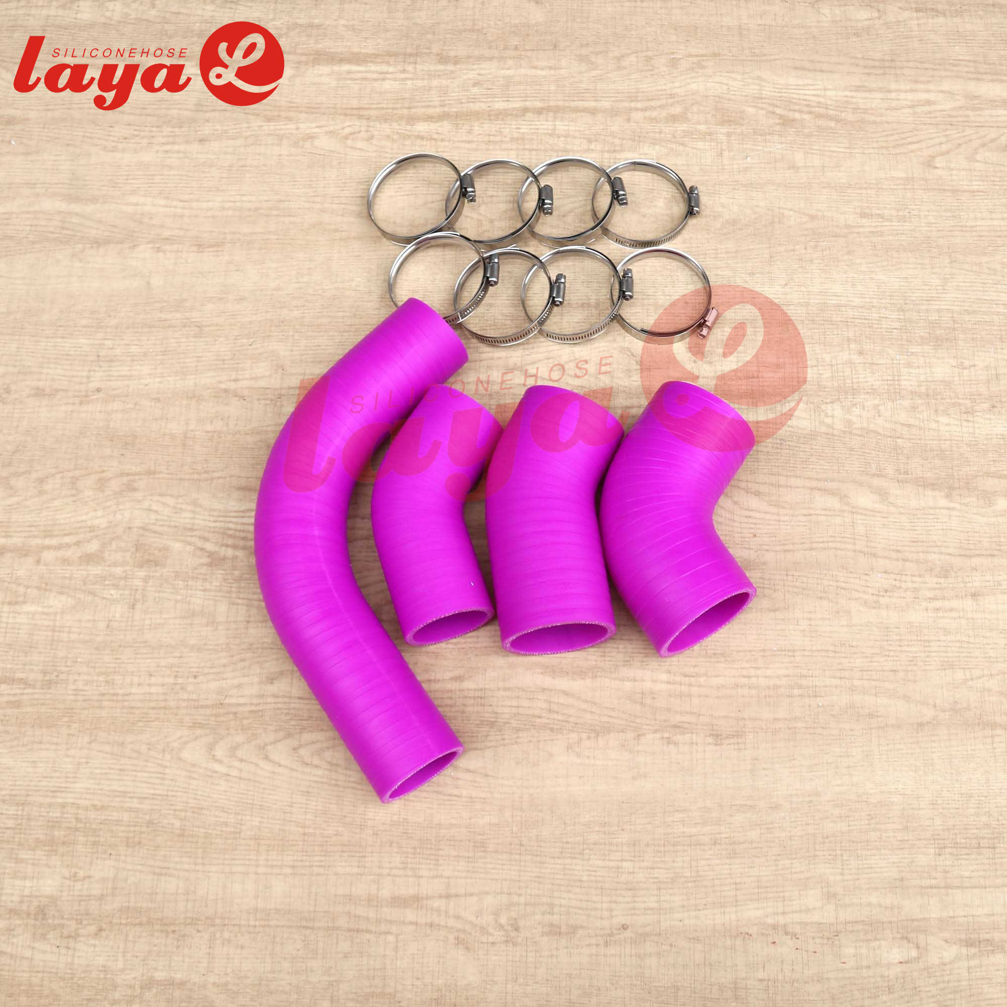 GMC 6.6L Duramax LB7 5ply Silicone CAC intercooler Boot Hose Tube Kit 2001