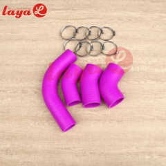 GMC 6.6L Duramax LB7 5ply Silicone CAC intercooler Boot Hose Tube Kit 2001