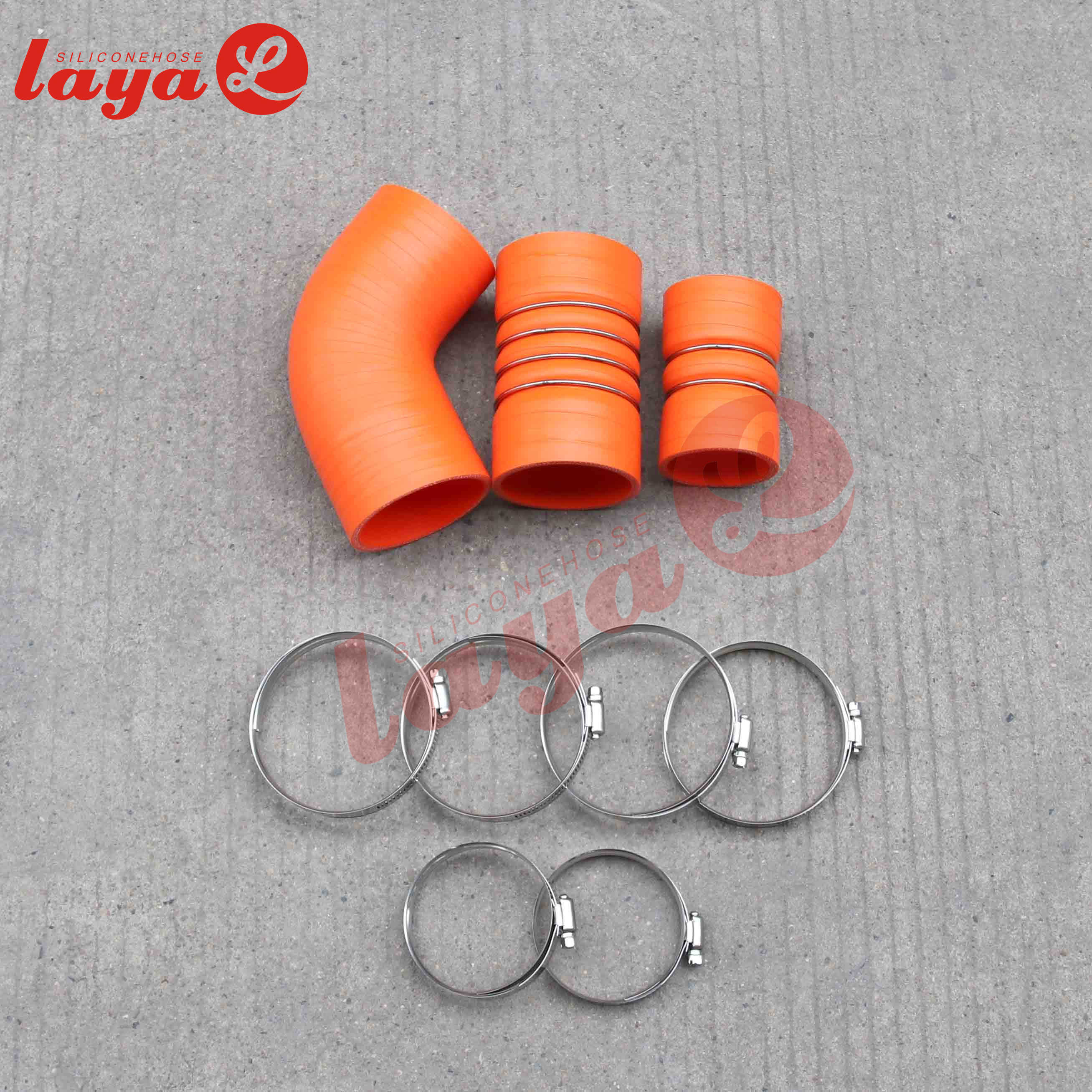 06-10 6.6L Duramax Boot Kit Silicone CAC Intercooler Boot Hose Kit