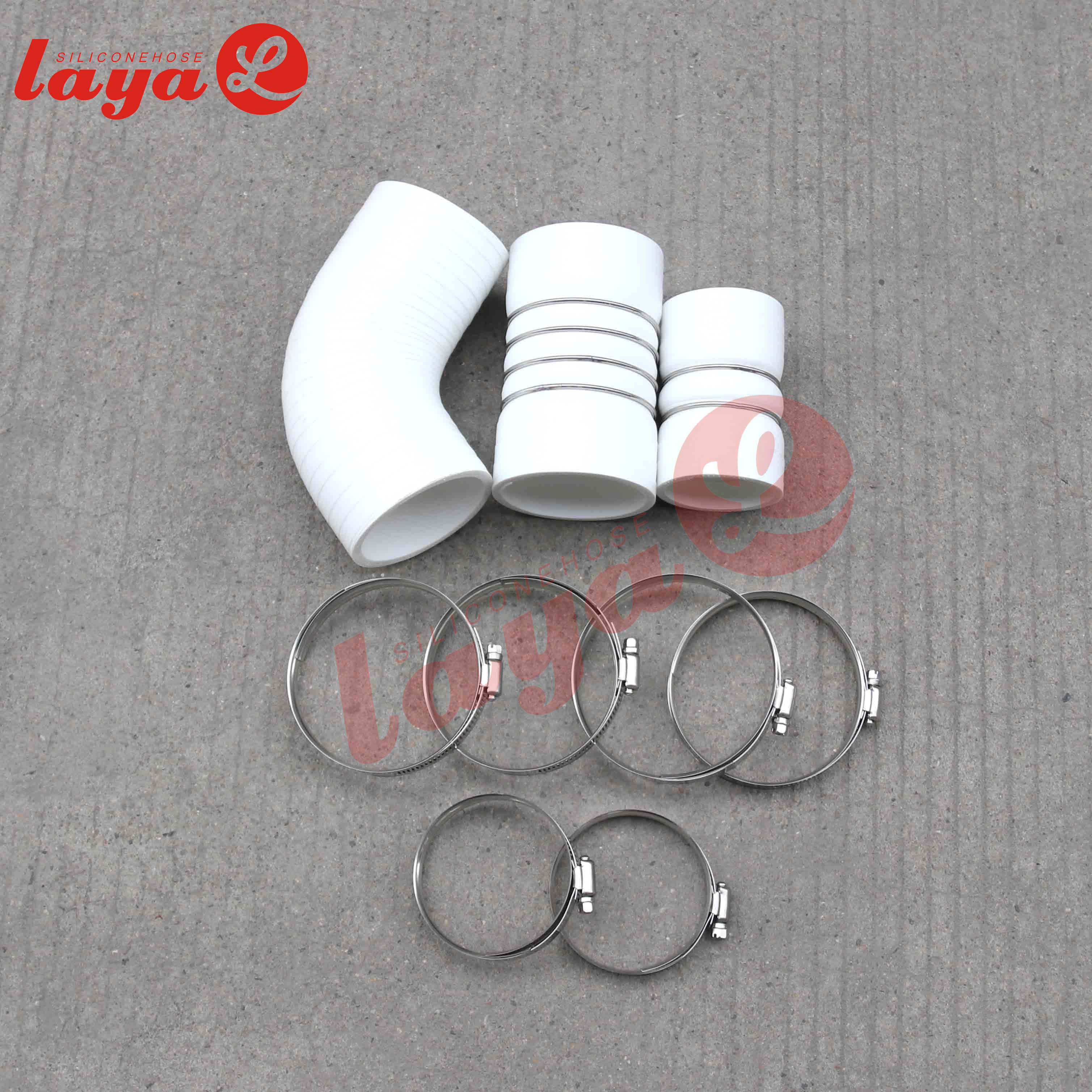 06-10 6.6L Duramax Boot Kit Silicone CAC Intercooler Boot Hose Kit