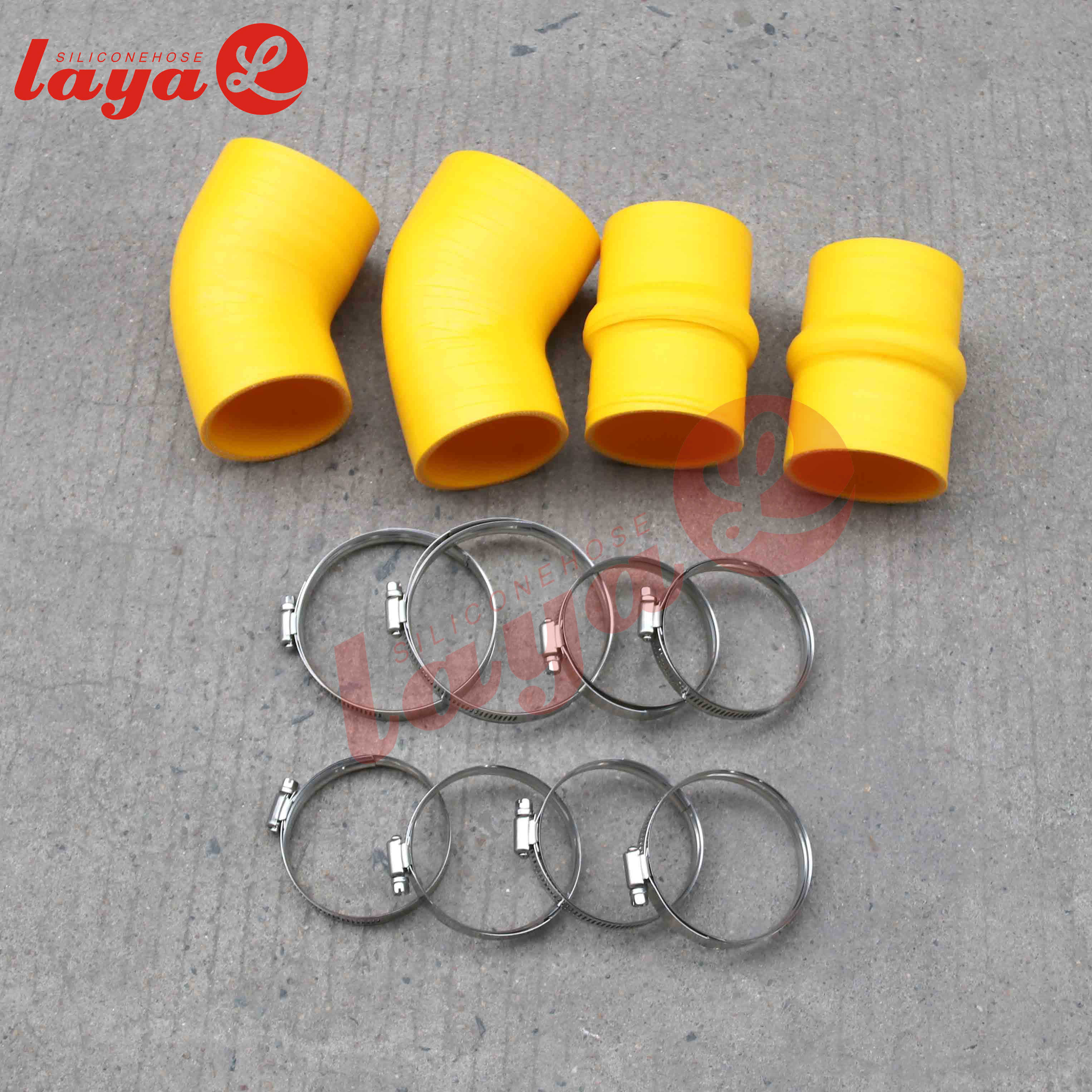 94-02 5.9L 24V Dodge Cummins CAC BOOT KIT HOSES Silicone CAC Intercooler Boot Kit