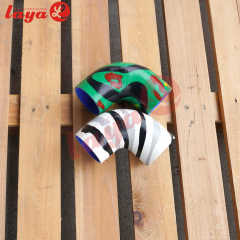 90 degree 4 plys elbow hose 102+102mm leg length 5mm thickness snow camo and woodland camo