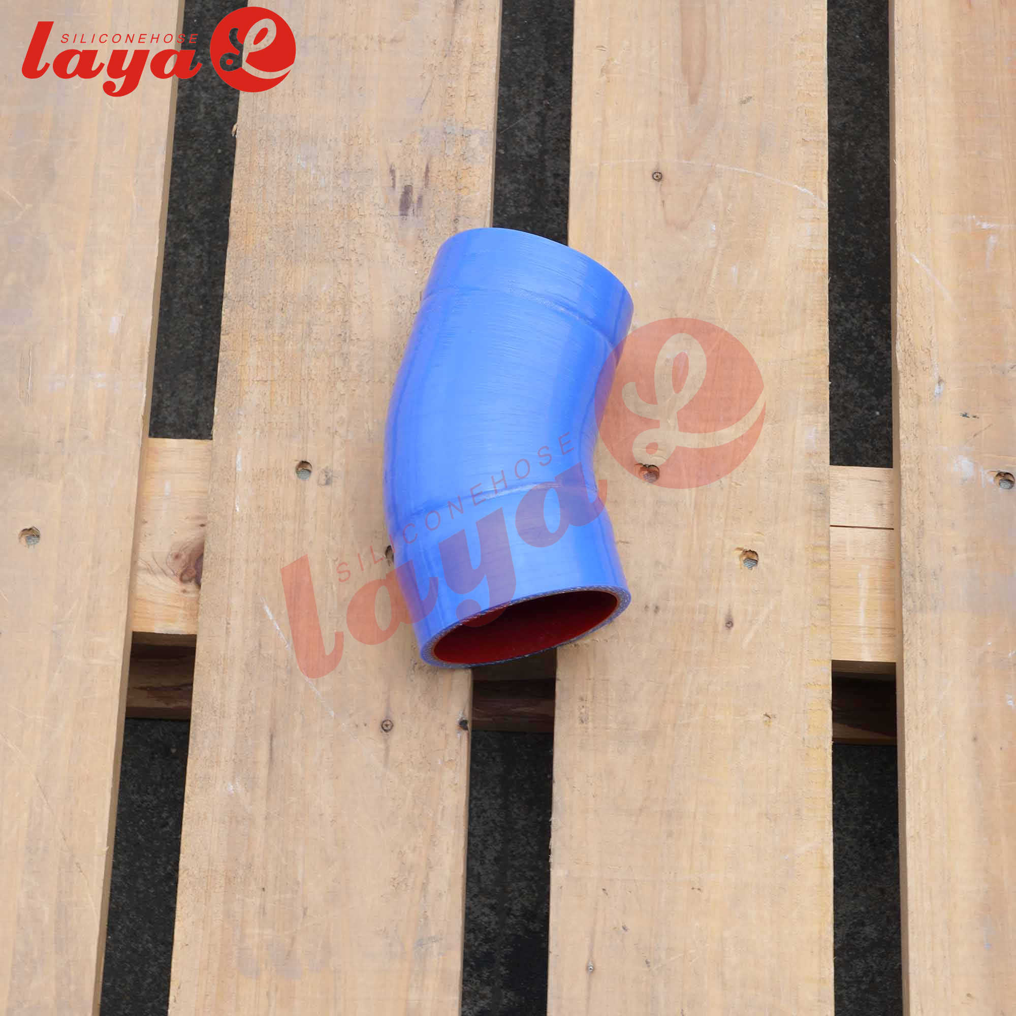 Silicone Turbo to Intercooler Adaptor Elbow Hose Boot Ford 6.0L 6C346C640A 05-07