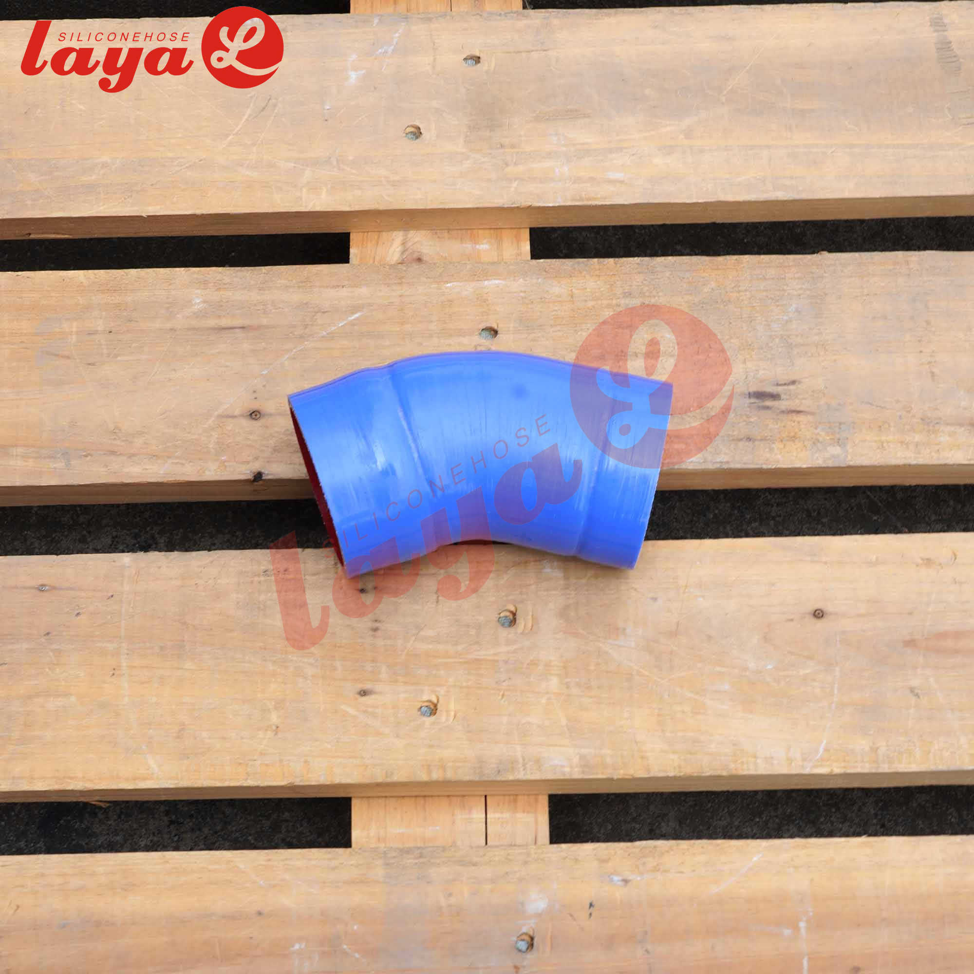 Silicone Turbo to Intercooler Adaptor Elbow Hose Boot Ford 6.0L 6C346C640A 05-07