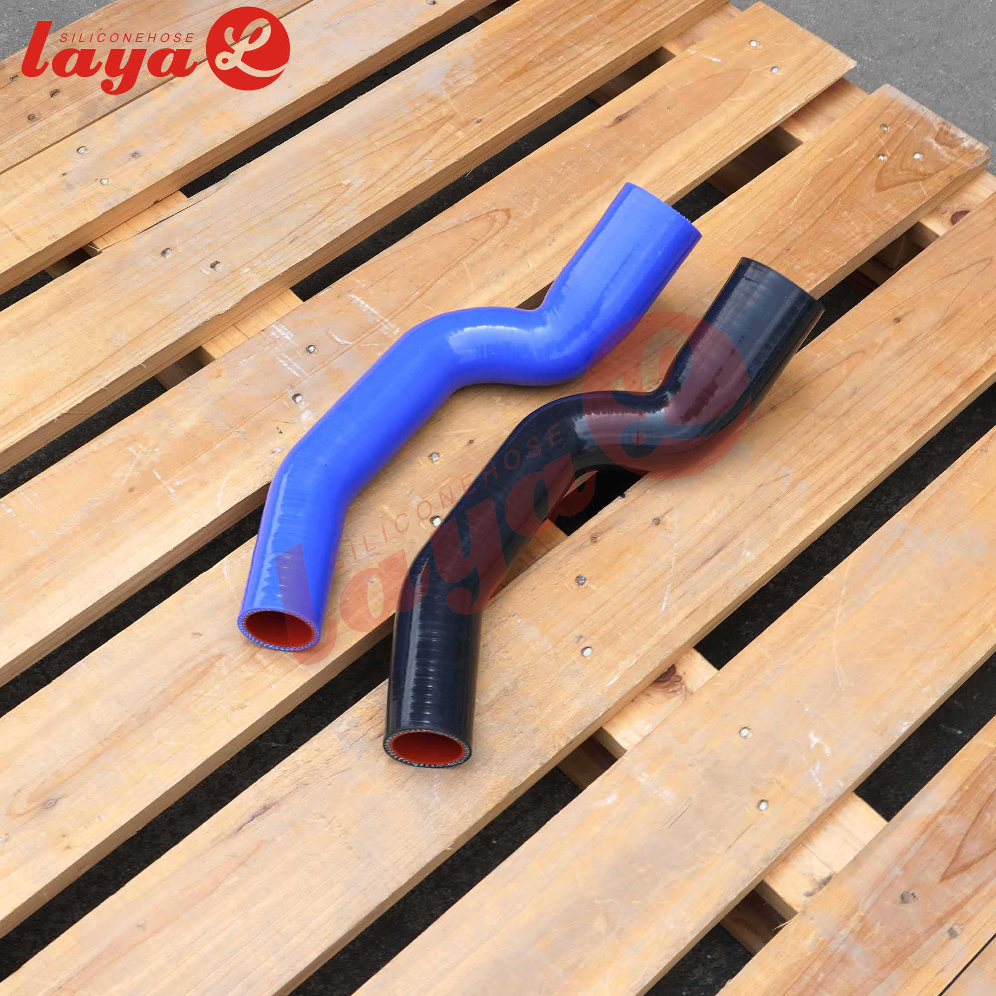 Silicone Intercooler Air Duct Hose Ford Focus C-Max 1.6 TDCi 6M51-6K863-GC 6M51-6K863-GB