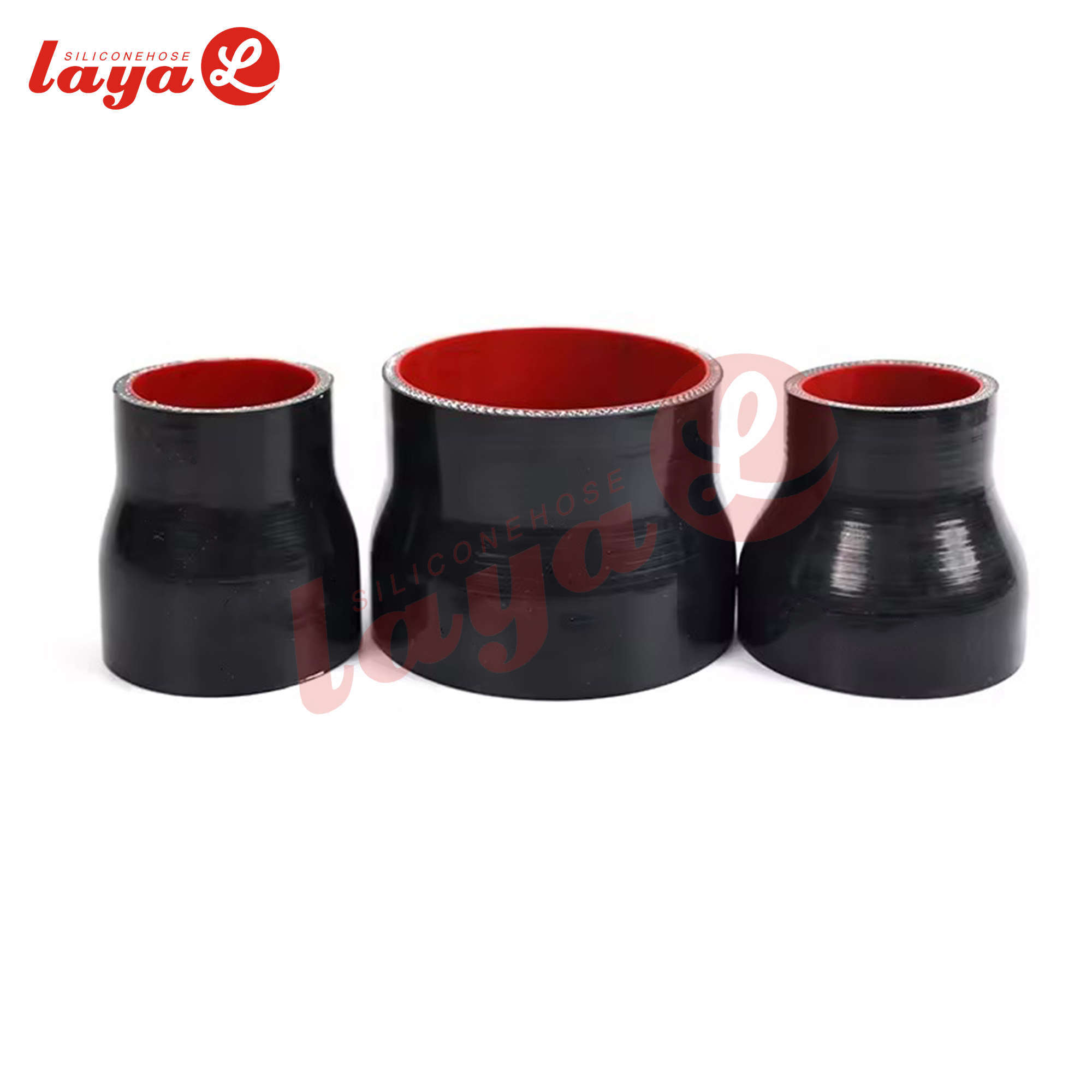 32mm-38mm 51mm-76mm 76mm-95mm 89mm-102mm straight reducer Silicone Universal Intercooler Coupler Turbo silicone hose radiator pipe 4PLY