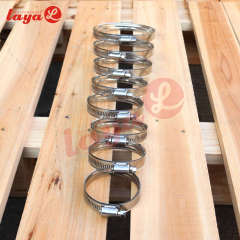 Stainless Steel 304 Sure Grip High Torque Protective Worm Gear Clamps