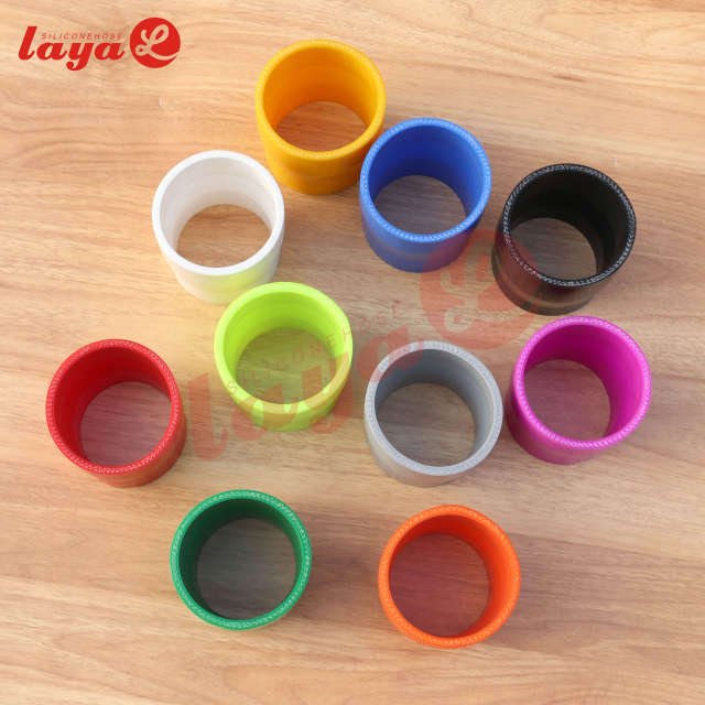 Custom 38mm 45mm 51mm 54mm 63mm 76mm 89mm 102mm Silicone Straight Intercooler Coupler Turbo silicone hose
