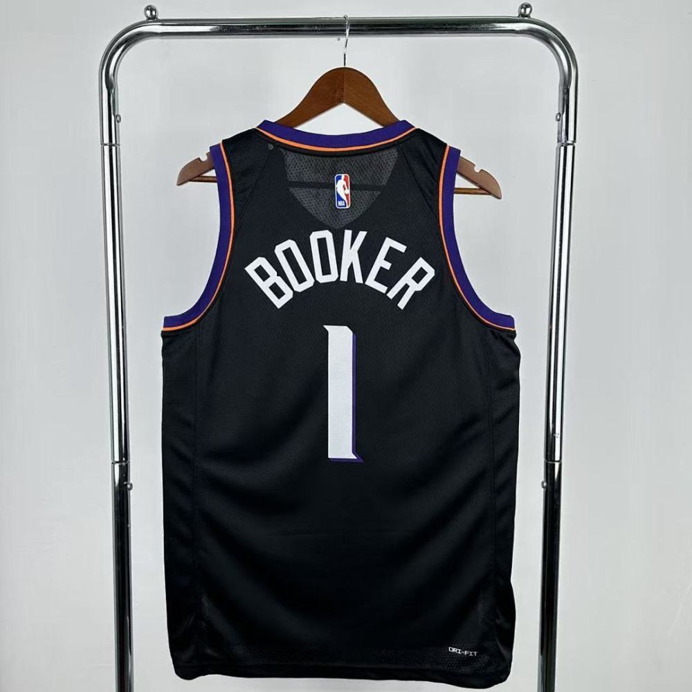 2026 NBA Phoenix Suns 1 BOOKER Basketball Jersey