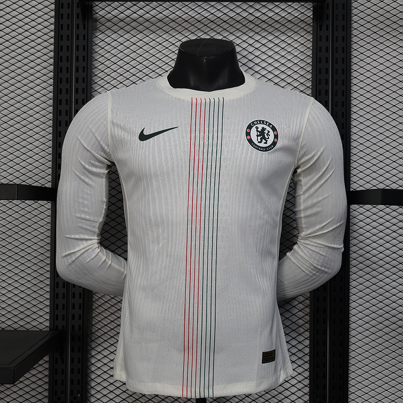 Player 2025-26 Chelsea Away Long sleeves Football jersey