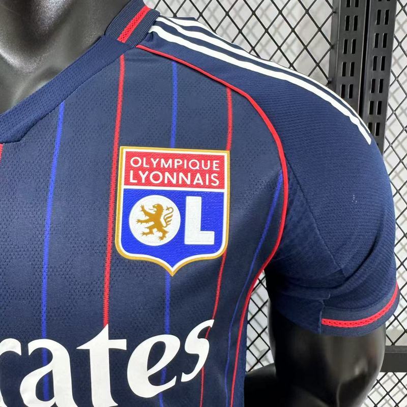 Player 2025-26 Lyon OL Away Football jersey