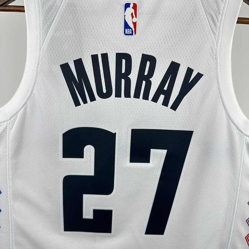 2025 NBA Denver Nuggets 27 MURRAY Basketball Jersey