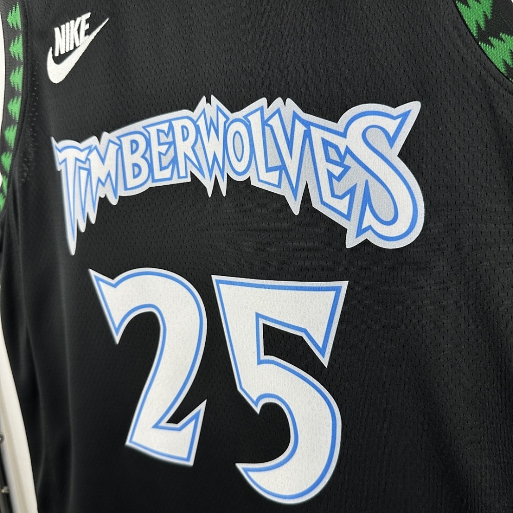2026 NBA Minnesota Timberwolves 25 Rose Basketball Jersey