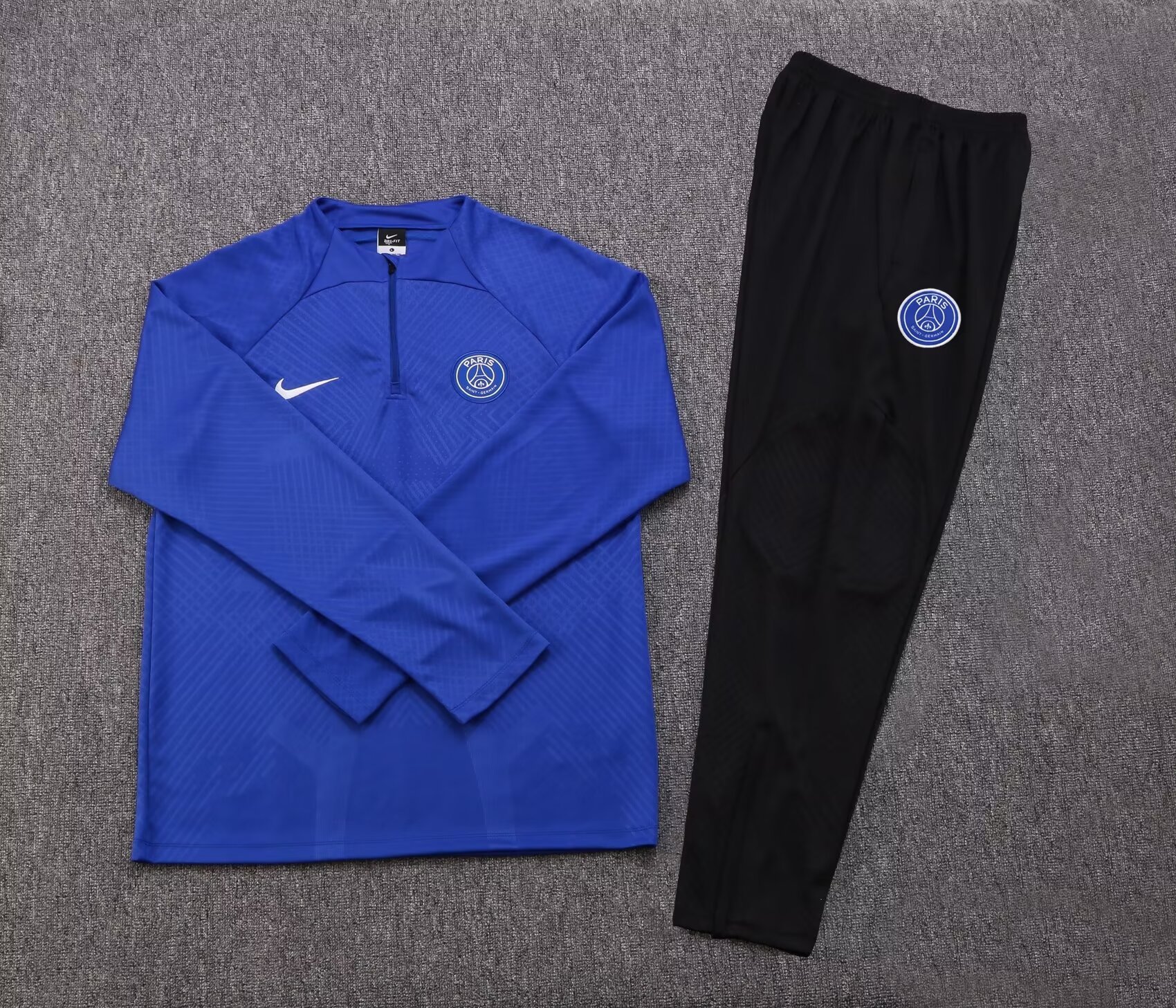 2022/2023 PSG Paris Saint-Germain half-pull training suit blue suit