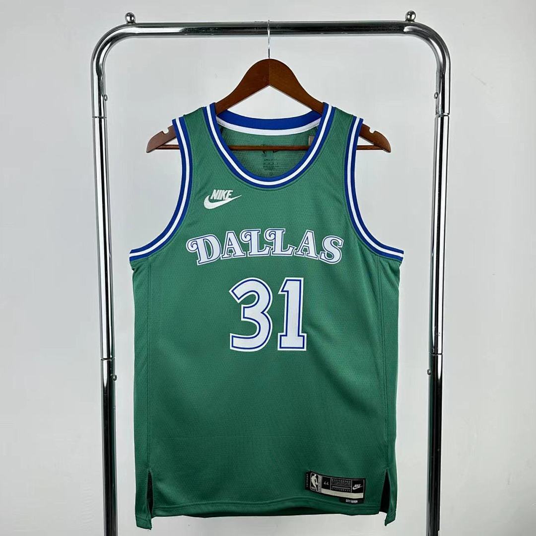 2026 NBA Dallas Mavericks 31 THOMPSON Basketball Jersey