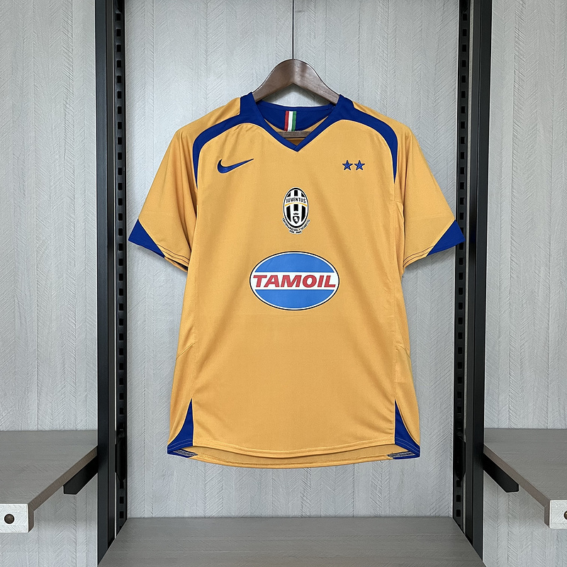 retro 2005-06 Juventus Third Away football jersey retro