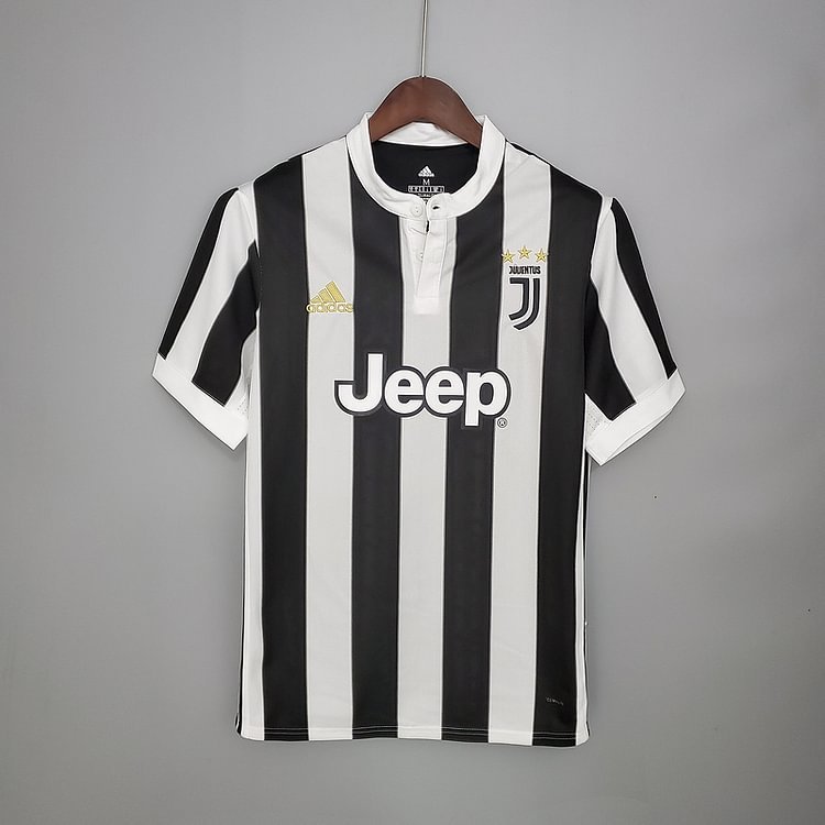 Retro Juventus 2017-18 home Higuian Khedira Bonucci Dybala Football jersey retro