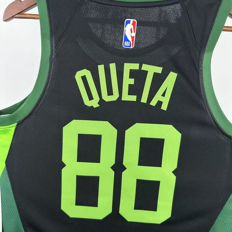2025 NBA Boston Celtics 88 QUETA Basketball Jersey