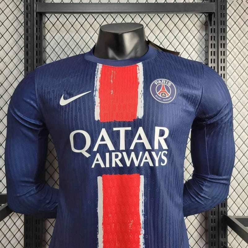 2024-25 PSG Player Long Sleeve Home Football jersey