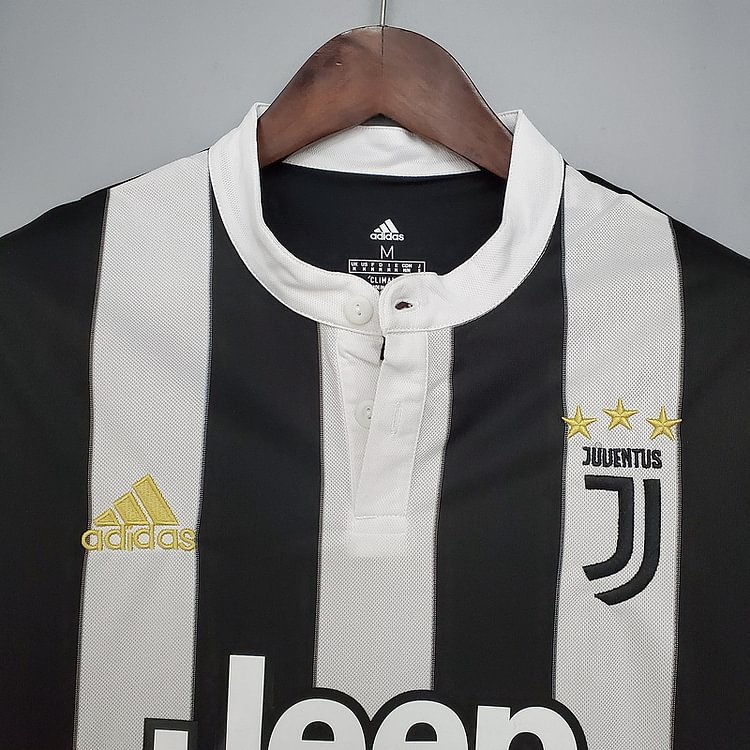 Retro Juventus 2017-18 home Higuian Khedira Bonucci Dybala Football jersey retro