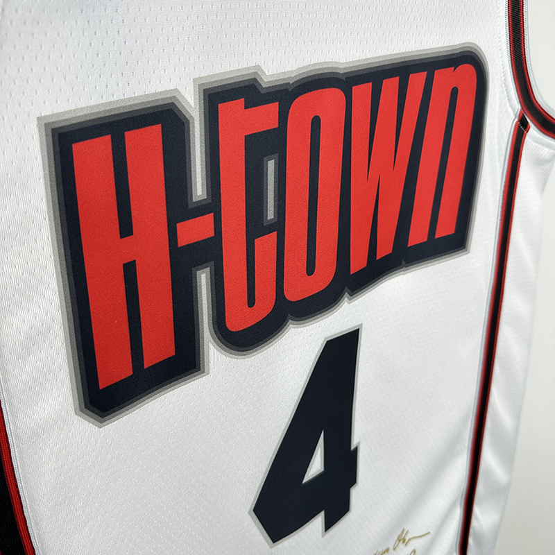 2025 NBA Houston Rockets 4 GREEN Basketball Jersey